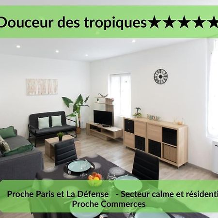 Apartamento *Douceur Des Tropiques*Parisis Argenteuil Exterior foto